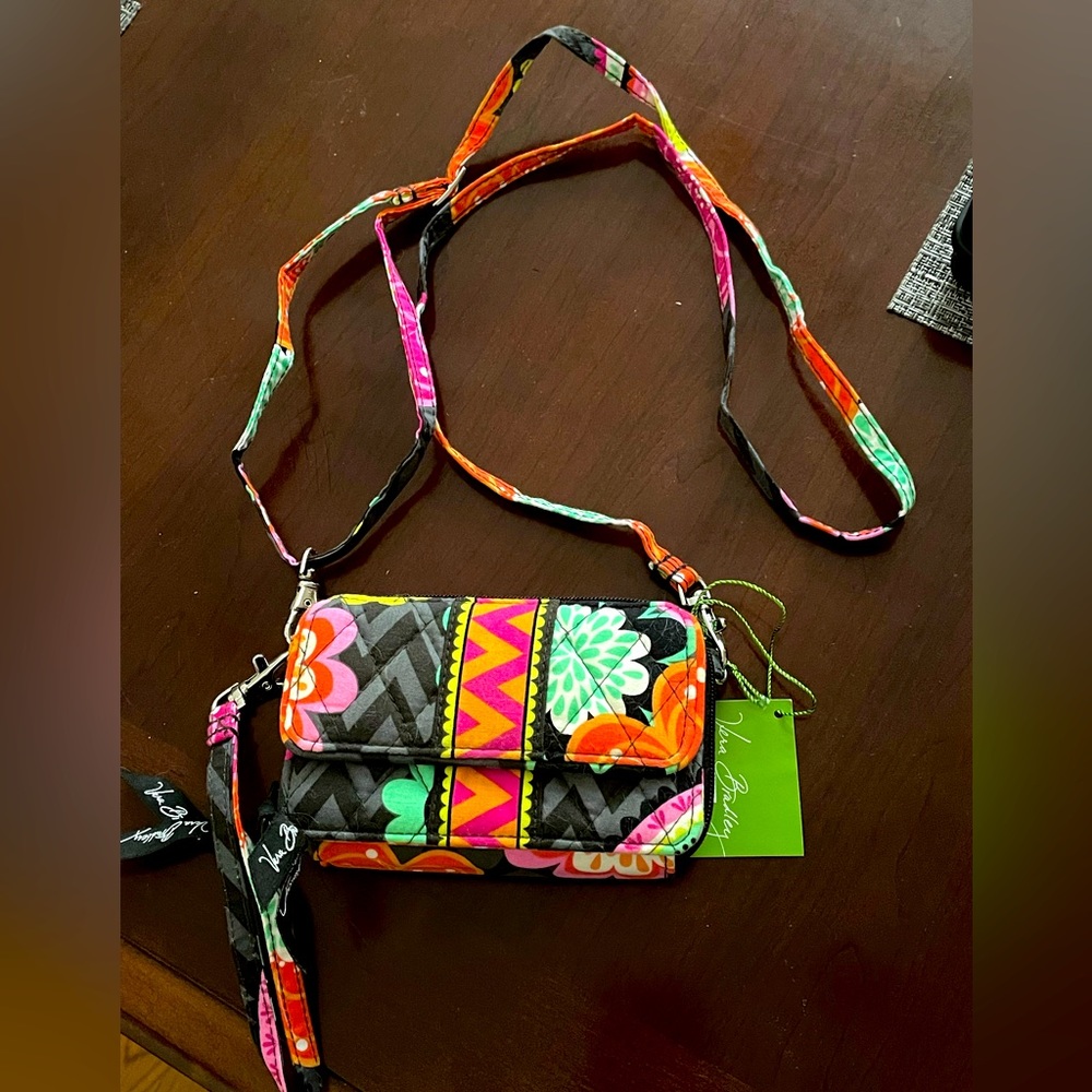 Vera Bradley crossbody wallet